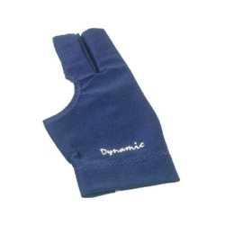 Billard, Handschuh, Dynamic Deluxe 3-Finger blau (für linke Hand)